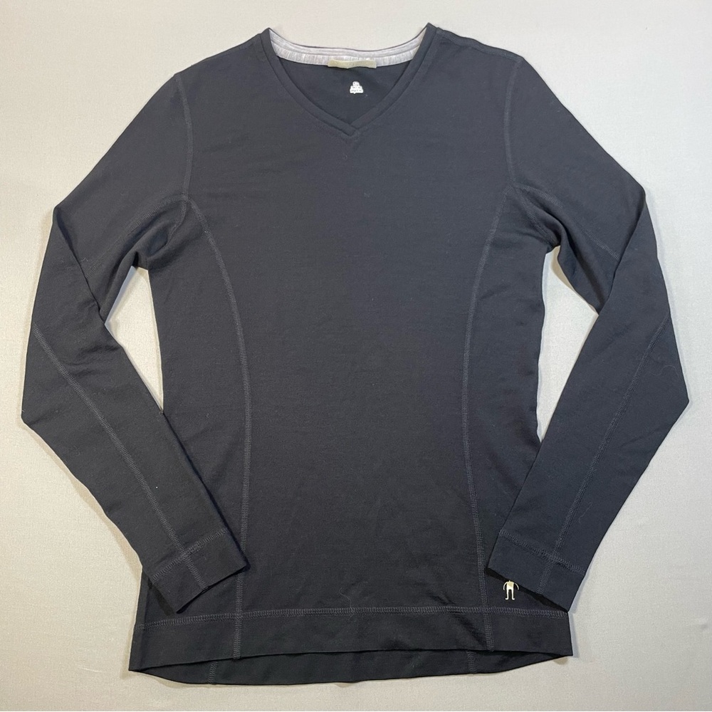 Smartwool Merino Wool Next-To-Skin Base Layer, Lightweight V - Womens Small